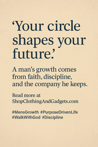 Men’s Growth Guide: Walking With God and Living With Purpose