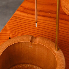 Bamboo Incense Burner - Simple Chinese Home Decor