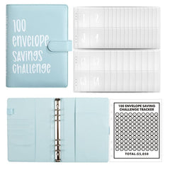 Transform Your Savings with the 100 Envelopes Saving Challenge - Fun and Easy Way to Save $5,050! Perfect for Budget Planning, Waterproof Storage, and Family Fun!