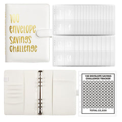 Transform Your Savings with the 100 Envelopes Saving Challenge - Fun and Easy Way to Save $5,050! Perfect for Budget Planning, Waterproof Storage, and Family Fun!