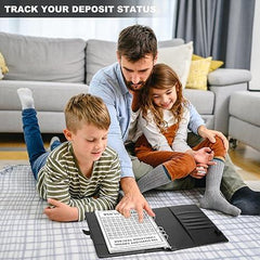 Transform Your Savings with the 100 Envelopes Saving Challenge - Fun and Easy Way to Save $5,050! Perfect for Budget Planning, Waterproof Storage, and Family Fun!