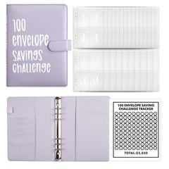 Transform Your Savings with the 100 Envelopes Saving Challenge - Fun and Easy Way to Save $5,050! Perfect for Budget Planning, Waterproof Storage, and Family Fun!