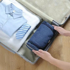 Water Resistant Toiletry Bag for Travel and Shaving Kits