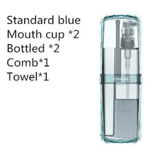 Men's Travel Toiletry Bag Set with Cup and Organizer