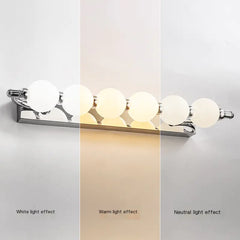 LED Round Vanity Mirror Light for Bedroom and Makeup