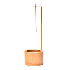 Bamboo Incense Burner - Simple Chinese Home Decor