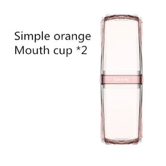 Men's Travel Toiletry Bag Set with Cup and Organizer