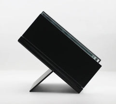 LED Folding Three-Sided Makeup Mirror