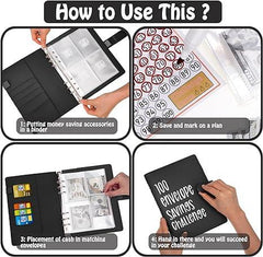Transform Your Savings with the 100 Envelopes Saving Challenge - Fun and Easy Way to Save $5,050! Perfect for Budget Planning, Waterproof Storage, and Family Fun!