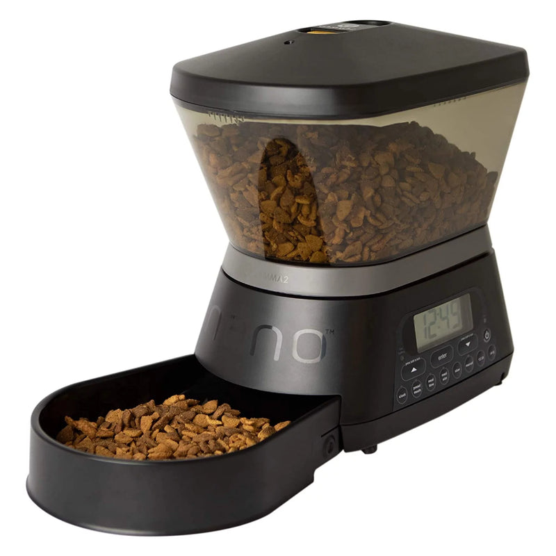 The Pawsitively Pawesome Nano Programmable Automatic Feeder: Keep Your Furry Friends Fed and Happy (Holds 7.5 Pounds of Chow!)