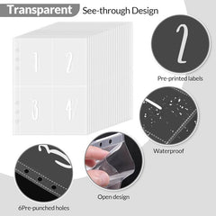 Transform Your Savings with the 100 Envelopes Saving Challenge - Fun and Easy Way to Save $5,050! Perfect for Budget Planning, Waterproof Storage, and Family Fun!