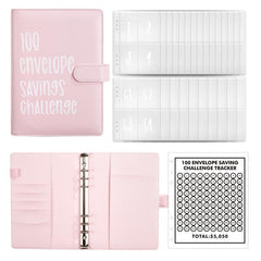 Transform Your Savings with the 100 Envelopes Saving Challenge - Fun and Easy Way to Save $5,050! Perfect for Budget Planning, Waterproof Storage, and Family Fun!