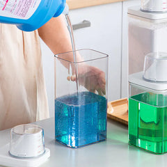 Transparent Detergent Container