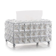 Minimalist Crystal Tissue Box for Home Decor